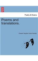 Poems and Translations.