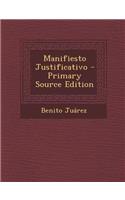 Manifiesto Justificativo