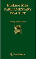 Erskine May: Parliamentary Practice