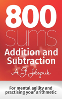 800 sums: Addition and Subtraction(English)