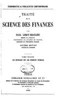 Traité de la Science des Finances - Tome Second: (French)