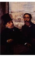 ''Self Portrait With Evariste De Valernes'' by Edgar Degas