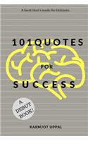 101 Quotes for success