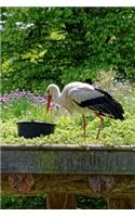 Stork and Wildflowers Journal