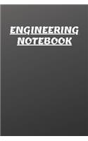 Engineering Notebook: graphic notebook /journal 6" by 9" 120 pager white matte