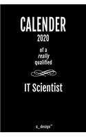 Calendar 2020 for IT Scientists / IT Scientist