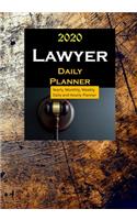 Lawyer 2020 Daily Planner