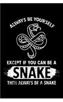Always Be Yourself Except if you can be a Snake