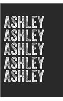 Name ASHLEY Journal Customized Gift For ASHLEY A beautiful personalized