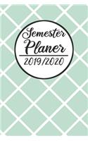 Semester Planer 2019 / 2020: Semesterplaner 2019 2020 - Studienplaner A5, Semesterkalender, Timer, Uni Planer