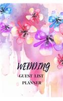 Wedding Guest list Planner