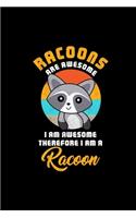 RACOONS ARE AWESOMEI AM AWESOMETHEREFORE I AM ARacoon