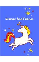 Unicorn Notebook Unicorn And Friends