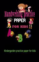 Handwriting practice paper for kids