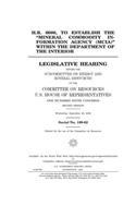 H.R. 6080, to establish the "Mineral Commodity Information Agency (MCIA)" within the Department of the Interior