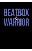 Beatbox Warrior: Notebook I Notizbuch I Calepin I Taccuino I Cuaderno I Caderno I Notitieblok I Notatnik I 6x9 I A5 I 120 Pages I Dot Grid I Diary I Sketchbook I Log