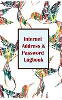 Internet Address & Password Logbook
