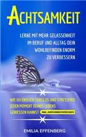 Achtsamkeit: Lerne mit mehr Gelassenheit im Beruf & Alltag dein Wohlbefinden enorm zu verbessern Wie du endlich sorglos & stressfrei jeden Moment deines Lebens g