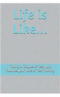 Life Is Like Riding a Bicycle to Keep Your Balance You Have to Keep Moving: Classic Journal with Fun Sayings to Everyday Use for Everyone!!!(1 Fun Custom Sayings Journal)