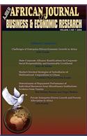 Challenges of Enterprise-Driven Economic Growth in Africa (African Journal of Business and Economic Research, Vol 3 No 1, 2008