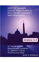 Race for Heaven's Catholic Study Guides for Mary Fabyan Windeatt's Saint Biographies
