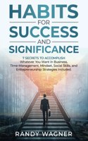 Habits for Success and Significance