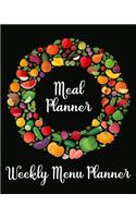 Meal Planner Weekly Menu Planner: Weekly Meal Planner