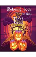 Coloring Book for kids ( Halloween, Pumpkins ): Halloween coloring book for kids, toddlers, Senior