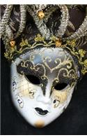 Venetian Mask - Blank Notebook: 101 Pages, 6 x 9 Journal, Soft Cover