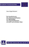 Die Verpflichtung des Abwassereinleiters zur Weitergabe von Eigenmewerten und der nemo-tenetur-Satz