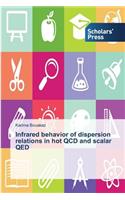Infrared behavior of dispersion relations in hot QCD and scalar QED