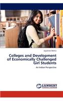 Colleges and Development of Economically Challenged Girl Students