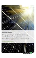 Lehrgangskonzepte für die Qualifizierung von Fachpersonal im gesamten Wertschöpfungsprozess der Solarwirtschaft