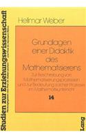 Grundlagen einer Didaktik des Mathematisierens