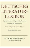 Deutsches Literatur-Lexikon, Band 6, Gaa - Gysin