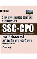 SSC CPO Sub-Inspector & Assistant Sub –Inspector Recruitment Examination Paper I 7 Solved Papers & 13 Practice Papers (Hindi)