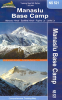 Manaslu Base Camp Trekking Map