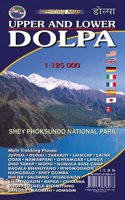 Trekking Map Upper and Lower Dolpa