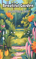Beautiful Garden Coloring Book