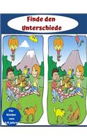 Finde den Unterschiede Für Kinder von 3-9 Jahren