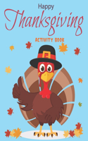 Happy Thanksgiving Activity Book
