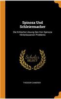 Spinoza Und Schleiermacher