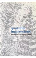 quotable impressions