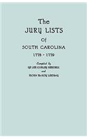 Jury Lists of South Carolina, 1778-1779