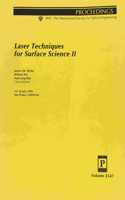 Laser Techniques For Surface Science Ii