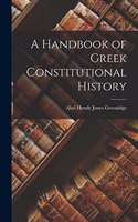 Handbook of Greek Constitutional History
