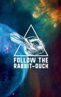 Follow the Rabbit-Duck: 6x9 120-page dotted and blank notebook journal notepad scribble book diary workbook for philosophers