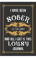 15 Years Sober Journal