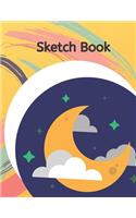Sketch Book: Notebook, Art Journal with Blank Pages for Creative Drawing, Sketching and Doodling