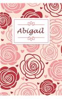 Abigail: Personalised Notebook / 120 Pages / Dot Grid / Perfect for journaling and writing notes.